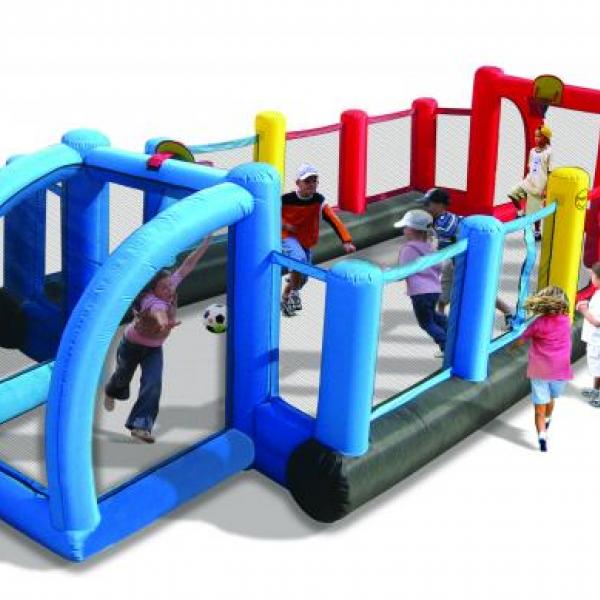 Voetbalboarding voor kids 8m x 3,3m 