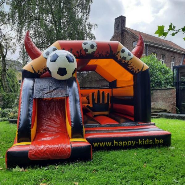  Voetbal Rode Duivel 5,35 x 4,35 x 3,10m