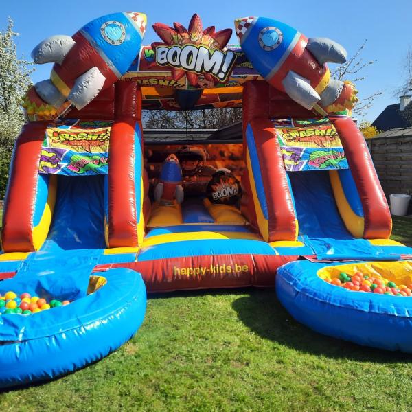 Double Space slide (ballenbad) 5.35x5mx3.20m