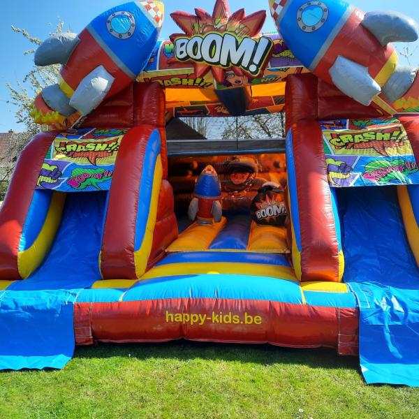 NIEUW 2025 !!! Double Space slide 5m35x5mx3m20