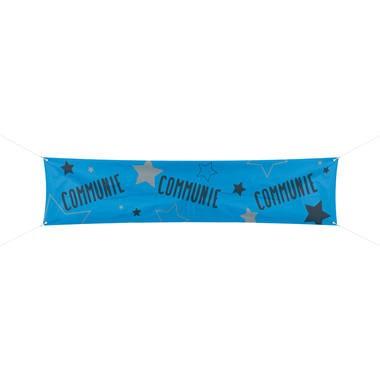  Communie Jongen Spandoek - 180x40cm 